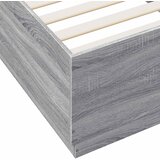  Krevetna konstrukcija Siva Sonoma 80 x 200 cm Konstruirano drvo | shoptok.hr