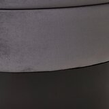 XORA TABURE, kovina, tekstil siva, črna | Shoptok.si