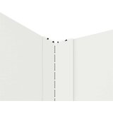  Ograda oko Travnjaka 100 x 60 x 35 cm Čelik Bijela | shoptok.hr