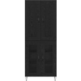  Kuhinjski ormarić Crni hrast 69 5 x 34 x 180 cm Konstruirano drvo | shoptok.hr