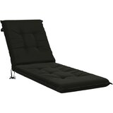  Jastučić za ležaljku GEMERT 100% poliester Crna 190 x 60 x 9 cm Slike