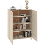 Ormarić za cipele HAMAR boja meda 85x40x108 cm masivna borovina | shoptok.hr