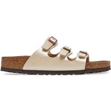 Birkenstock Natikači Florida 1029818 Écru | Shoptok.si