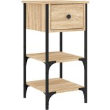 Maison Chic Nočna omarica - Nočna miza sonoma hrast 34x36x70 cm inženirski les, (21686985) Cene