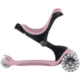 Globber romobil GO UP deluxe 360° sklopivi, svjetleći kotači ružičasta | shoptok.hr