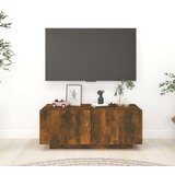 vidaXL TV omarica dimljeni hrast 100x35x40 cm konstruiran les Cene