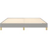  Okvir za krevet s oprugom svjetlosivi 160 x 200 cm od tkanine | shoptok.hr