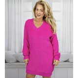 Pri Fluffy sweater knit dress neckline FUZZYVIBE Cene
