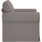 SOFA Sivo-smeđa 215 x 82 x 80 cm Metal | shoptok.hr