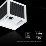  LED solarno zidno svetlo sa senzorom LED/9W/3,7V 3000/4000/6000K IP65 2600 mAh belo | Eponuda.com