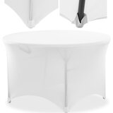 Royal Catering fleksibilna univerzalna prevleka za ovalno mizo premer. 150 cm bela, (21383797) Cene
