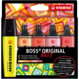 Stabilo osvetljevalec BOSS ORIGINAL, kartonska škatla 5 ARTY, (21656204)