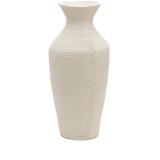 Kave Home Kremno bela ročno izdelana visoka vaza (višina 72 cm) Pria – | Shoptok.si