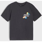 Sinsay Pamučna majica s ljetnim printom | shoptok.hr