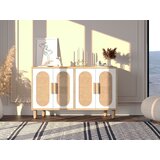Hanah home konzolni sto Vera, 120x73x30 cm, Hrast-beli Cene