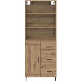  Highboard 2 kom. Umjetnički hrast 69,5 x 32,5 x 180 cm | shoptok.hr