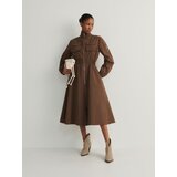 Reserved Ladies` dress - kaki | Shoptok.si