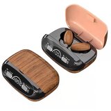 Venisymlis Slušalke Bluetooth 5.2 Vintage Wood, HiFi stereo, odpravljanje šumov, IPX6, (22102531) | Shoptok.si