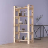 Furnova Knjižna omara/pregrada 80x35x160 cm trden les, (22069035)