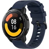 pašček za xiaomi watch S1 active / watch color 2, mehak in nastavljiv silikon - polno?no modra, (5000039305)