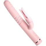 MZ2552 premium rabbit vibrator dual stimulator g-tačke i klitorisa roze
