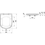 Laufen palomba sporospustajuća wc daska 8.9180.2.000.000.1 | ePonuda.com