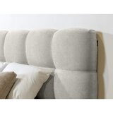 Bobochic Paris Svijetlo sivi tapecirani bračni krevet s podnicom 160x200 cm Kumo – | shoptok.hr