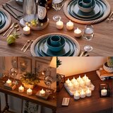 BEEK 12x polnilna LED čajna svečka s polnilno postajo | Shoptok.si