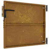  Vrtna vrata 85 x 75 cm od čelika COR-TEN | shoptok.hr