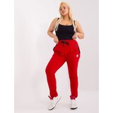 RELEVANCE Sweatpants-RV-DR-6736.58-red | Shoptok.si