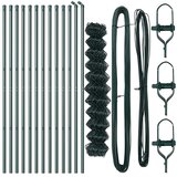  Stup za ogradu Zelena 25 x 1,4 m (60 x 60 mm mreža) Čelik i PVC | shoptok.hr
