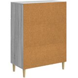  Kreveta Siva sonoma 66 x 34,5 x 90 cm Konstruirano drvo Slike