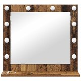 Ogledalo za Toalet Pravokutni Staro drvo 60 x 55 x 18 cm | shoptok.hr