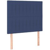  Krevet s oprugama i madracem plavi 80x200 cm od tkanine | shoptok.hr