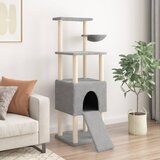  Penjalica za mačke sa stupovima za grebanje svjetlosiva 153 cm | Eponuda.com