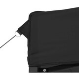  Zložljivi pop-up šotor za zabave črn 200x200x306 cm | Shoptok.si