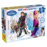 Lisciani Frozen 2 u jednom maxi slagalica od 35 dijelova i bojanka 70x50 cm - Lisciani | shoptok.hr