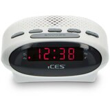 Digitalni sat sa alarmom i FM radiom ICES ICR-210 bijeli Cijene