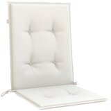  Jastuci za stolice 6 kom prošarano krem100x50x4 cm tkanina | shoptok.hr