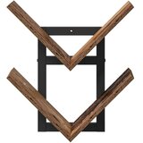  Floating polica za zid 2 kom. Staro drvo 43 x 15 x 47 cm - Staro drvo 2 | shoptok.hr