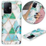  Ovitek za Xiaomi 11T (Pro) | Zeleni marmor | Shoptok.si