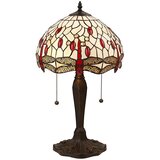  Endon 64086 - Stona lampa Tiffany DRAGONFLY 2xE27/60W/230V prečnik 30 cm | Eponuda.com