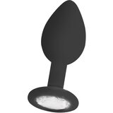 Ouch! Regular Diamond Butt Plug Black Cene