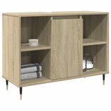 vidaXL Kopalniška omarica sonoma hrast 80x33x60 cm inženirski les Cene