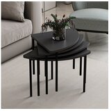 Hanah home Club sto Emma 90x42x42cm Antracit | Eponuda.ba