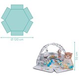 Fillikid edukativna igralnica za dojenčke Colourful Wildlife z žogicami | Shoptok.si