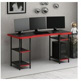 Hanah home gaming desk phoenix 4 black red | ePonuda.com