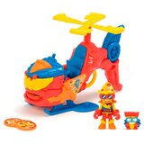 Kaboo SuperThings Pizzacopter - helikopter SuperThings. Z zaganjanjem diska za pice. Vključuje 1 ekskluzivno Kazoom Kid in 1 ekskluzivno površino, (21551479) | Shoptok.si