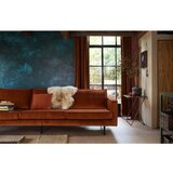 WOOOD Narančasta baršunasti sofa 277 cm Rodeo – | shoptok.hr