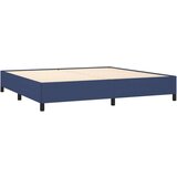  Posteljni okvir modra 200x200 cm blago, (20684222) | Shoptok.si